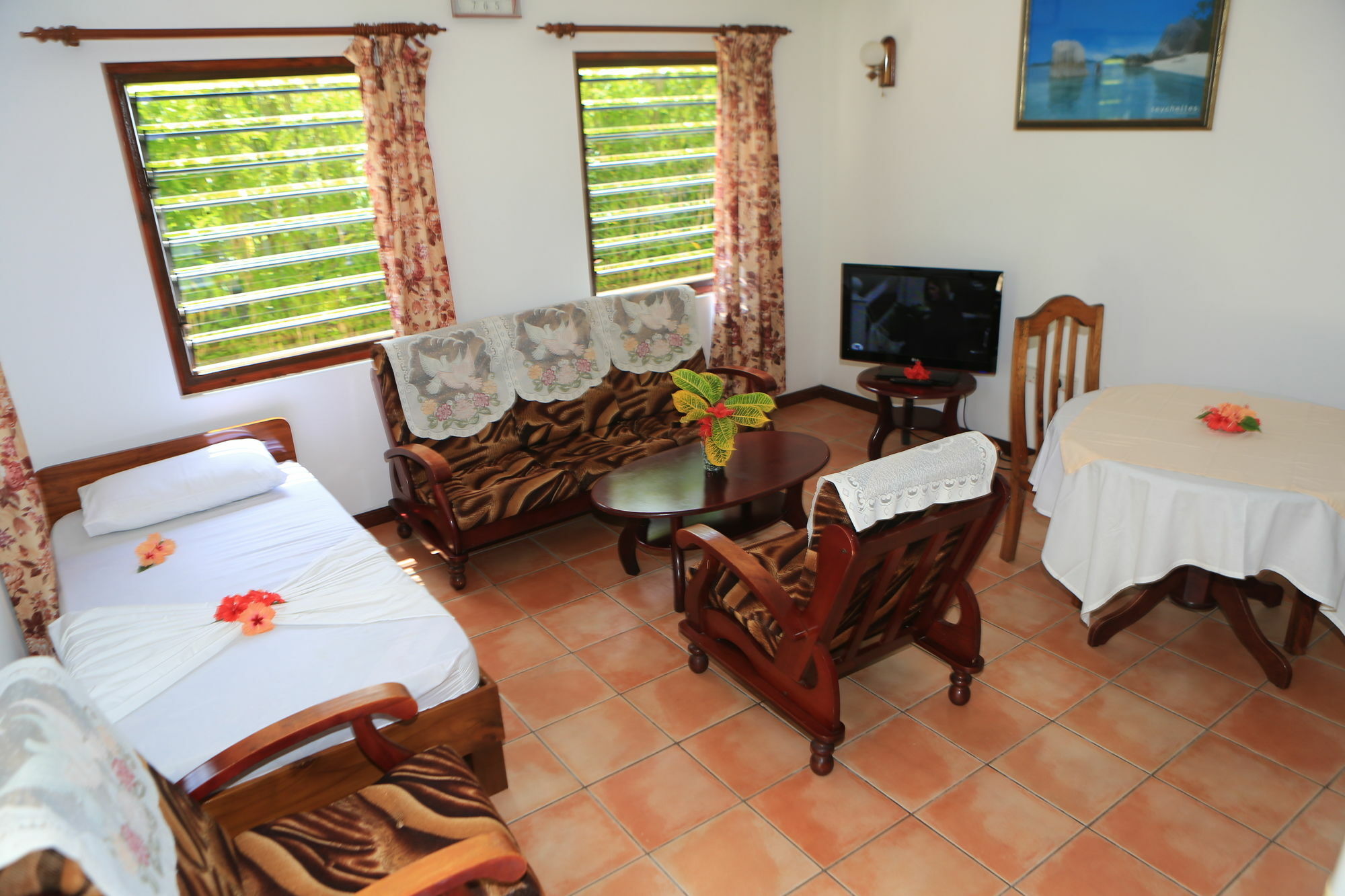 Chalet D Anse Reunion La Digue  Extérieur photo